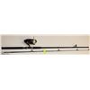 Image 1 : OUTDOOR ANGLER 7'2" FISHING ROD & REEL