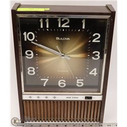 BULOVA TRANSITION WALL CLOCK