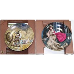 LOT OF 2 CHARLES GEHM COLLECTORS PLATES