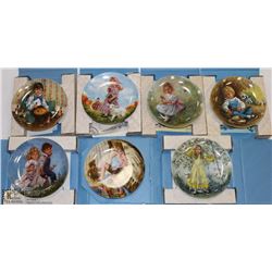 LOT OF 7 J MCCLELLAND NURSERY RHYMES COLLECTORS