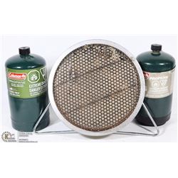 BOX W/COLEMAN PORTABLE CATALYTIC