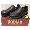 Image 1 : KODIAK SIZE 10.5 BLACK SHOES W/ STEEL TOES