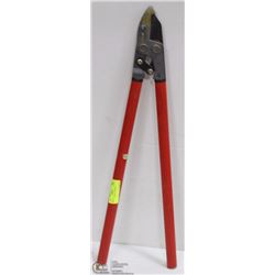 LARGE RED METAL SHEARS