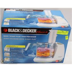 NEW BLACK & DECKER FOOD PROCESSOR
