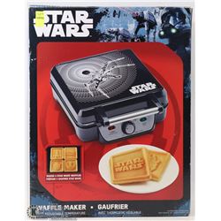 BRAND NEW STAR WARS WAFFLE MAKER