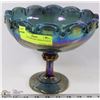 Image 1 : VINTAGE CARNIVAL INDIANA BLUE GLASS