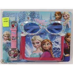 NEW DISNEY'S FROZEN WATCH/WALLET/SUNGLASSES SET