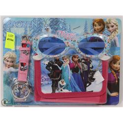 NEW DISNEY'S FROZEN WATCH/WALLET/SUNGLASSES SET