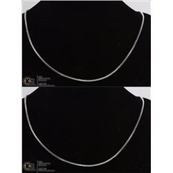 TWO NEW 22" ROPE LINK CHAINS