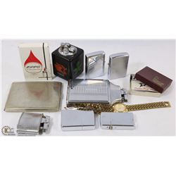 BAG OF VINTAGE LIGHTERS