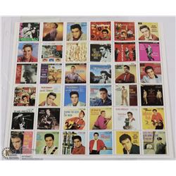 LIMITED EDITION STAMPS ELVIS 1950