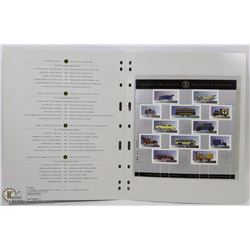 COMPLETE STAMP SET - CANADA HISTORIC LAND