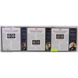 LOT OF COLLECTOR US ONE DOLLAR PRESIDENTIAL COINS