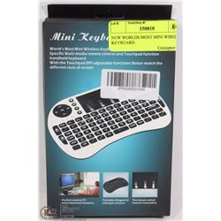 NEW WORLDS MOST MINI WIRELESS KEYBOARD