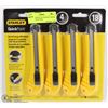 Image 1 : NEW 4 PACK OF 18" STANLEY QUICK POINT UTILITY KNIVES