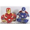 Image 1 : NEW SUPER HERO PIGGY BANKS: IRON MAN AND CAPTAIN