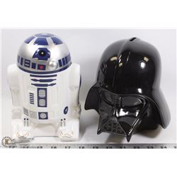 NEW STAR WARS PIGGY BANKS: DARTH VADER AND