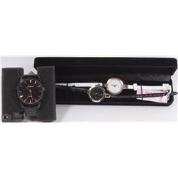 LOT OF 3 MENS AND WOMENS WATCHES