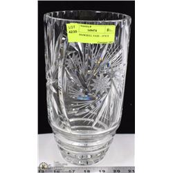 LARGE PINWHEEL VASE - 10"H X 5.5"W