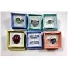 Image 1 : #13  - LOT OF 6 FASHION RINGS