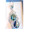 Image 1 : #16 - SET OF MYSTIC TOPAZ RING & PENDANT