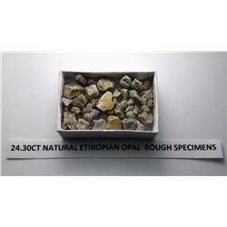 #19 - LOT OF 24.3 CT NATURAL ROUGH OPALS