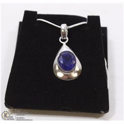 66-BLUE SAPPHIRE PENDANT