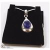 Image 1 : 66-BLUE SAPPHIRE PENDANT