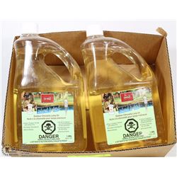 BOX W/2 NEW 1.89 L BOTTLES OF OUTDOOR