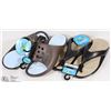 Image 1 : TWO PAIRS OF GEKKOS SANDALS SIZE 8-9 AND 7-8