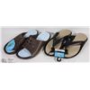 Image 1 : TWO PAIRS OF GEKKOS SANDALS SIZE 7-8 AND 10