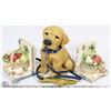 Image 1 : FRUIT BASKETS BOOKENDS W/DOG STATUE