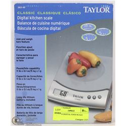 TAYLOR DIGITAL FOOD SCALE