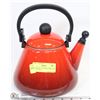 Image 1 : LE CREUSET CAST IRON PORCELAIN KONE KETTLE