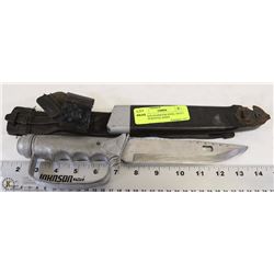 VINTAGE STAINLESS STEEL FROST FREE SURVIVAL KNIFE