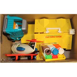 ESTATE BOX OF FISHER PRICE TOYS