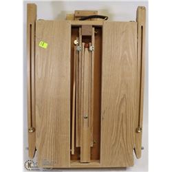 ARTISTS WOODEN TRAVEL EASEL