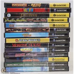 VINTAGE SET OF 14 NINTENDO GAMECUBE GAMES