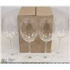 Image 1 : 2 BOXES OF 4 WINE GLASSES