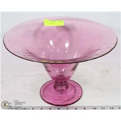 12" PINK BOWL