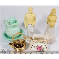 VINTAGE ITEMS AVON PROUD GROOM &