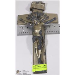 1950'S I.N.R.I. CHURCH CAST CHURCH CROSS