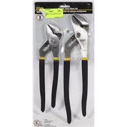 NEW MINI FIX IT 2PC GROVE JOINT PLIER SET