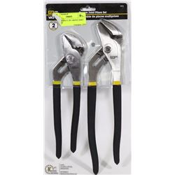 NEW MINI FIX IT 2PC GROVE JOINT PLIER SET