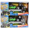 Image 1 : SET OF TWO NEW HOT WHEELS MONSTER JAM TRAVEL