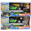 Image 1 : SET OF TWO NEW HOT WHEELS MONSTER JAM TRAVEL