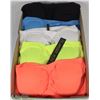 Image 1 : FLAT OF 5 NEW KATHY SPANDEX BRAS , ONE SIZE FITS