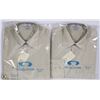Image 1 : 2 NEW SIZE SMALL BIZ COLLECTION DRESS SHIRTS
