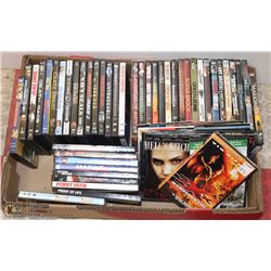 LOT OF 65 ASSORTED DVDS