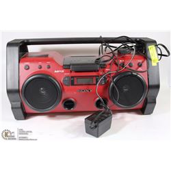 SONY SHOP RADIO WITH ADAPTER